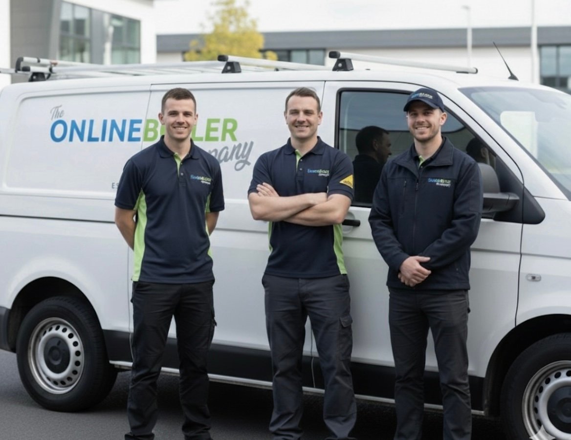 The Online Boiler Company team — Gas Safe registered engineers