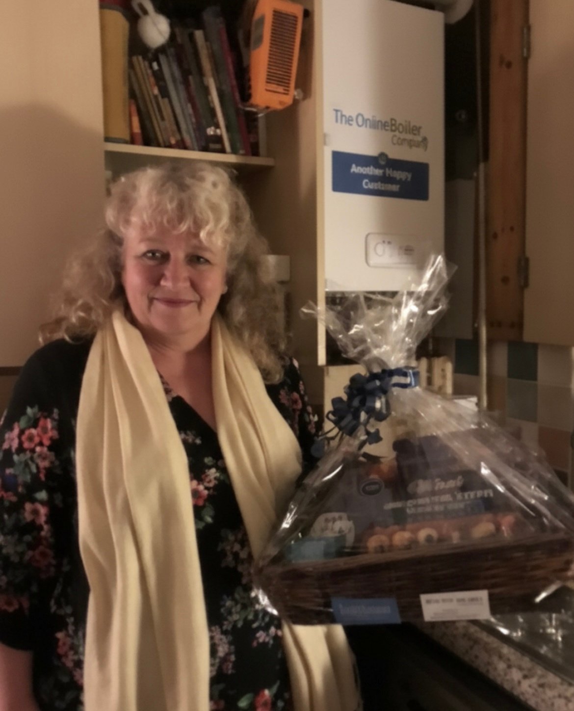 Newton Mearns Glasgow G77 boiler installation customer Angela Campbell — The Online Boiler Company