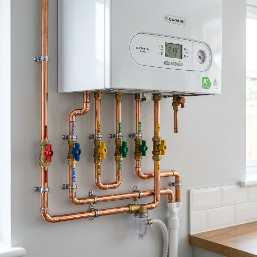 OBC boiler installation team