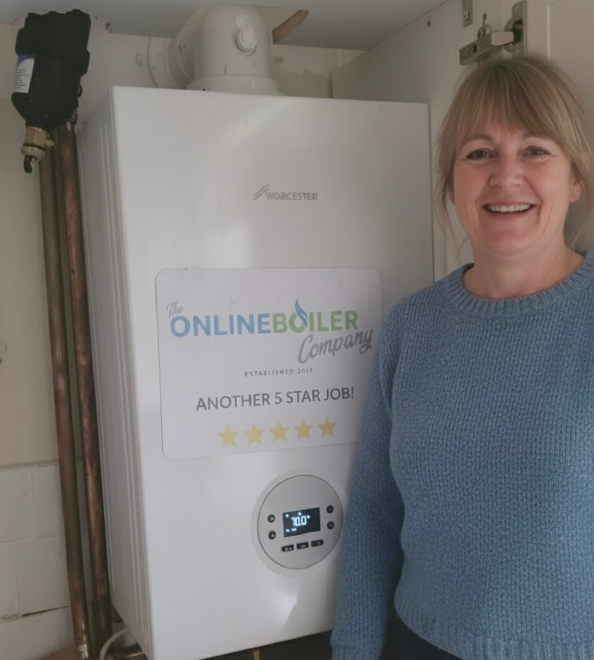 Boiler repair customer Margaret Fraser in Springburn Glasgow G21 — local Gas Safe engineer review