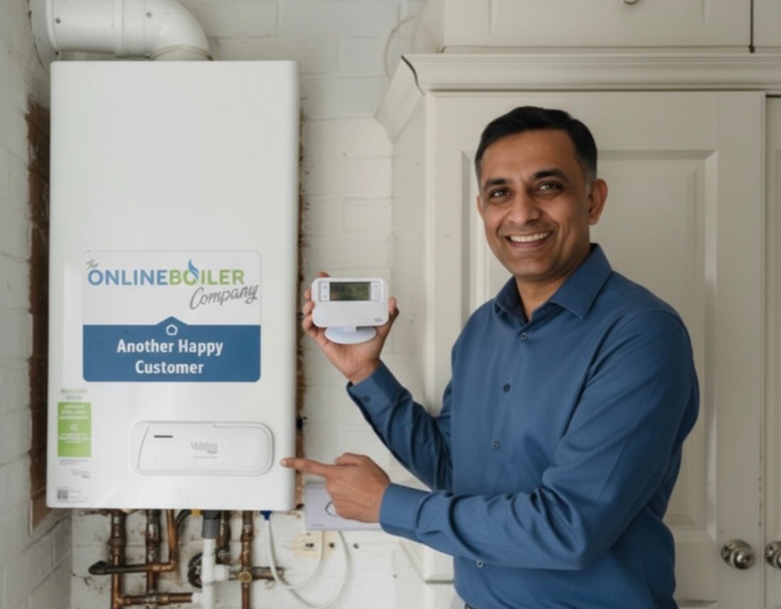 New combi boiler installed in Hyndland Glasgow G12 — Mr Richards, happy customer of The Online Boiler Company
